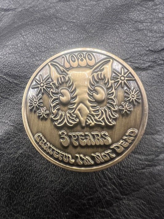3 year chip “grateful I’m not dead”
